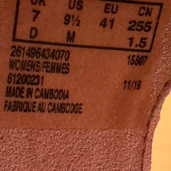 Clarks women’s size 9.5 red wedge platform sandals - Picture 8 of 11